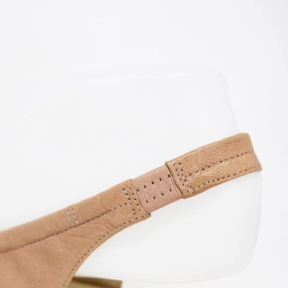 VERA WANG #33502 Pink Lavender Label Slingback Peep Toe Flats (US 7.5 EU 37.7) - Picture 5 of 9